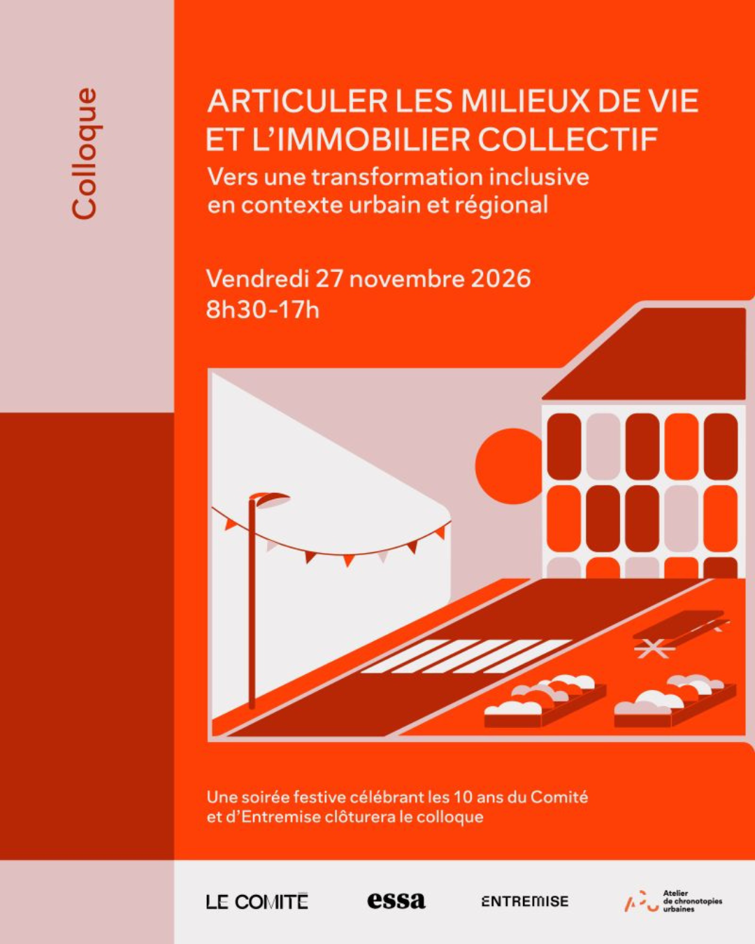 Colloque Articuler les milieux de vie et l’immobilier collectif